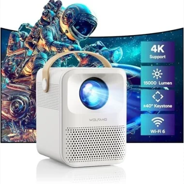 WOLFANG 5G WiFi BT 5.2 15000 LM 200"